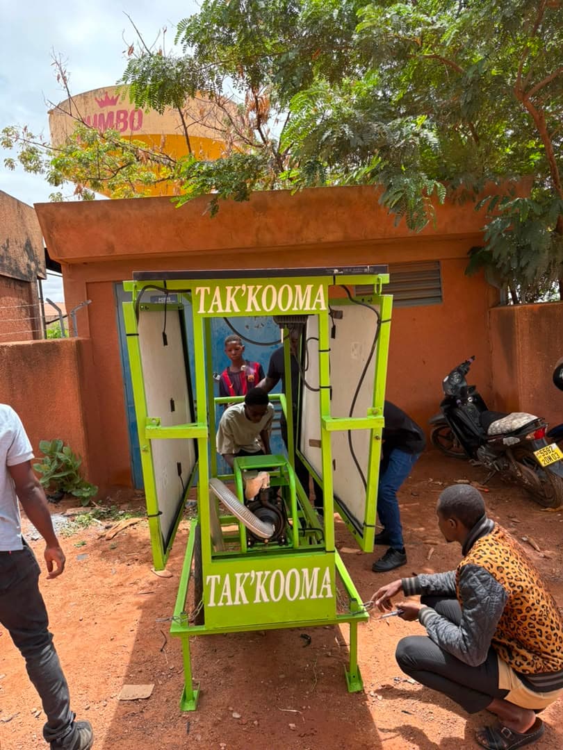 Montage du TAKOOMA sur site